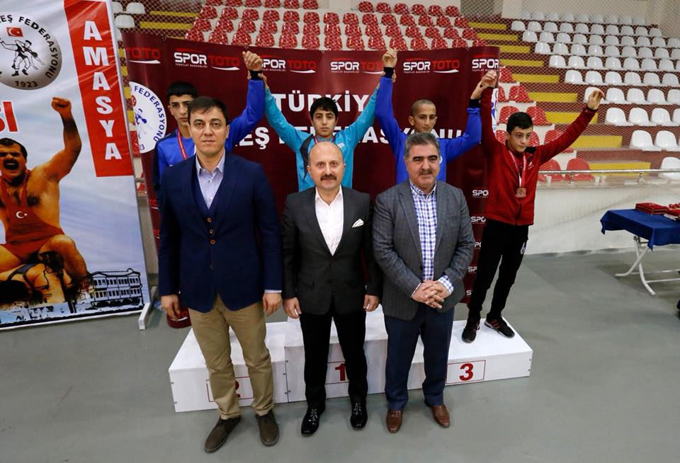 Yıldızlar Serbest Güreş Türkiye Şampiyonası İlimizde Gerçekleşti