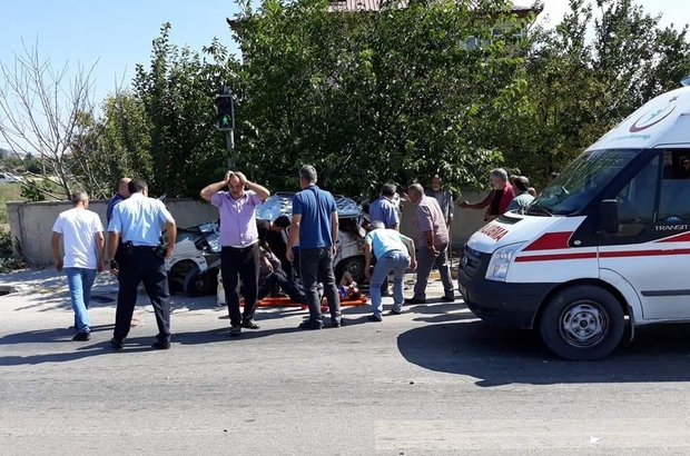 Amasya’da yolcu otobüsüyle otomobil çarpıştı: 2 ölü, 1 yaralı