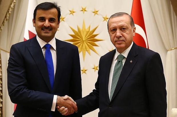Başkan Erdoğan ile Katar Emiri Şeyh Temim Bin Hamed Al Sani Arasında Kritik Görüşme