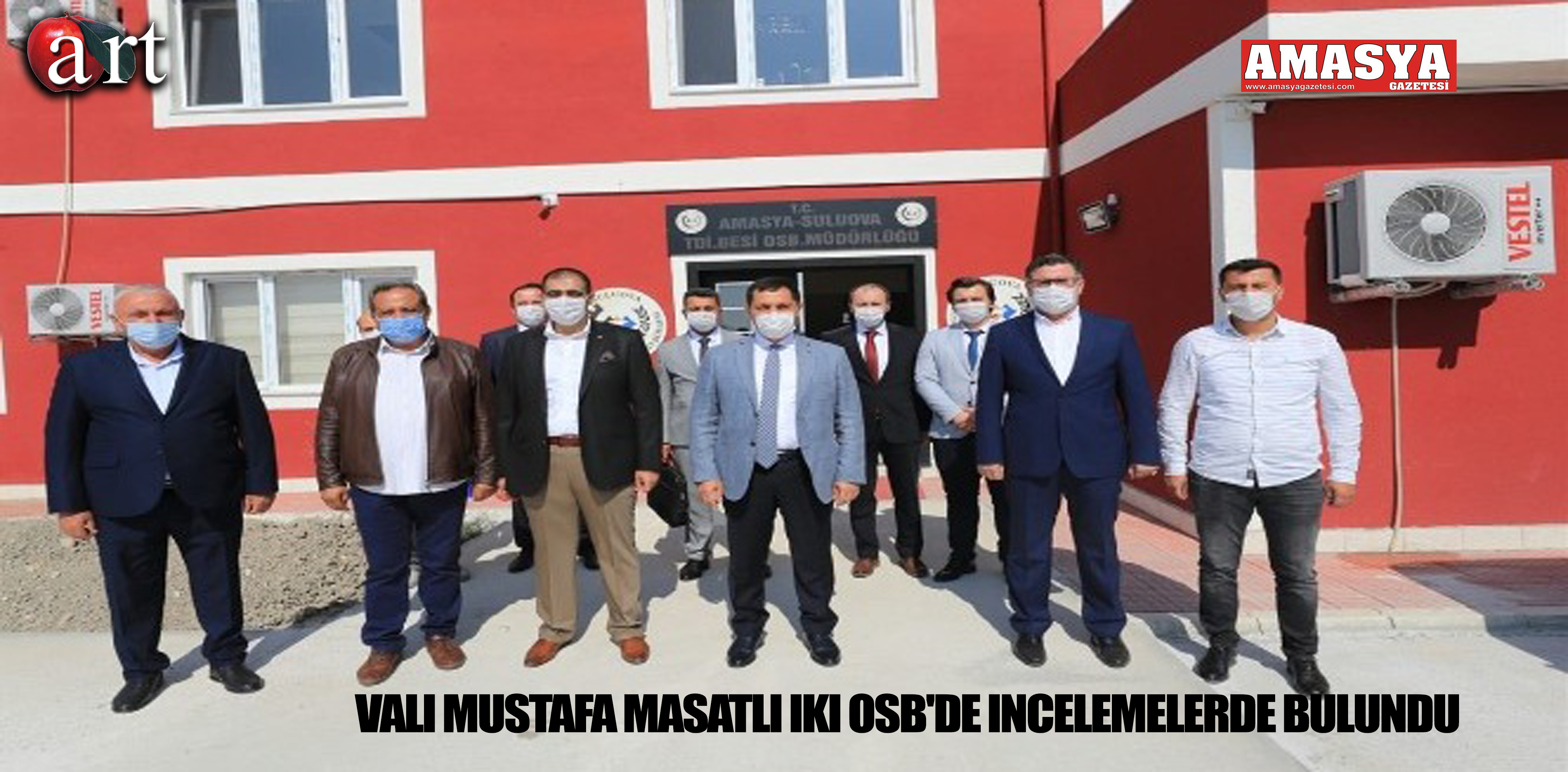 Vali Mustafa Masatlı iki OSB’de İncelemelerde Bulundu