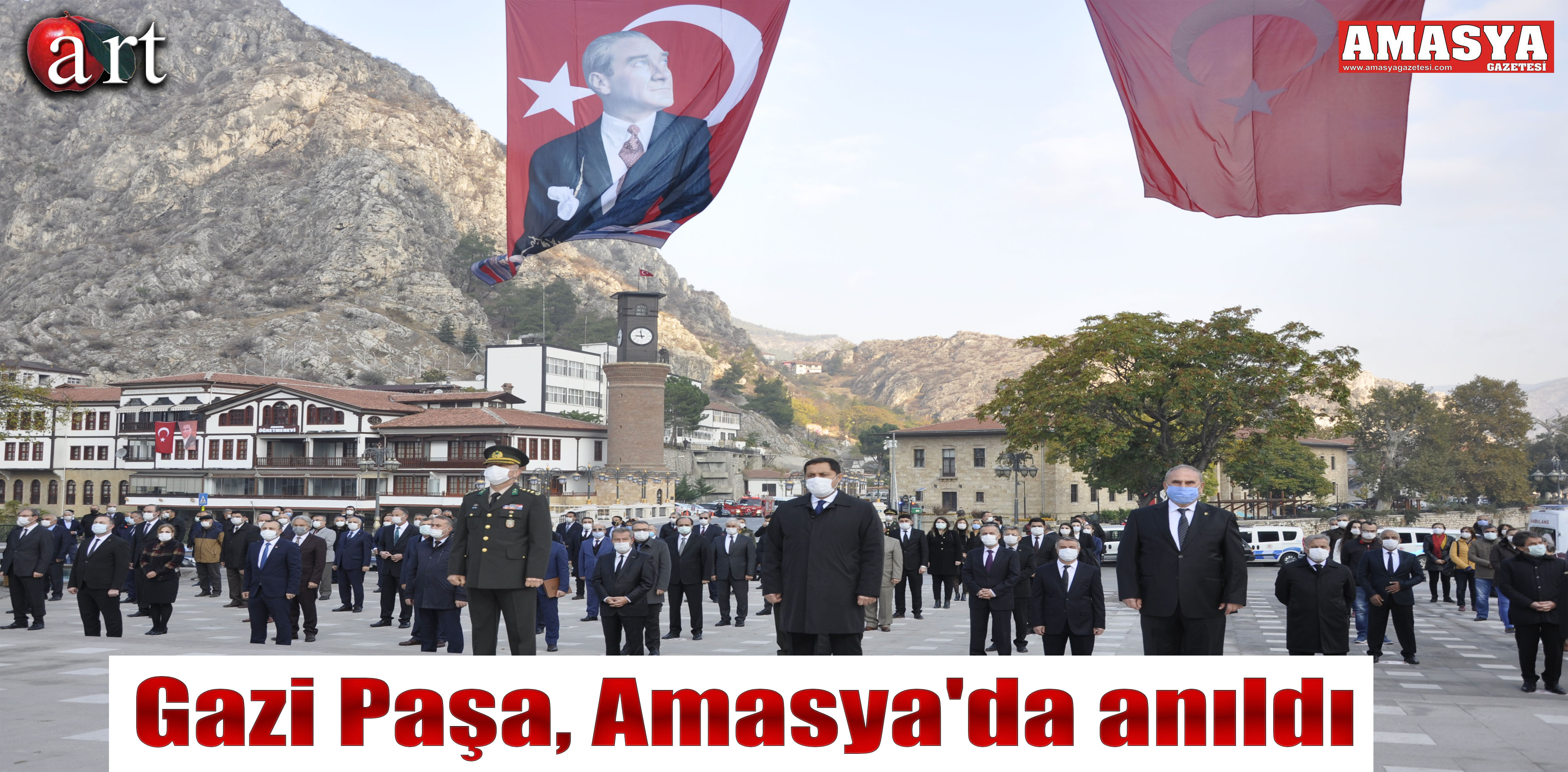 Gazi Paşa, Amasya’da Anıldı