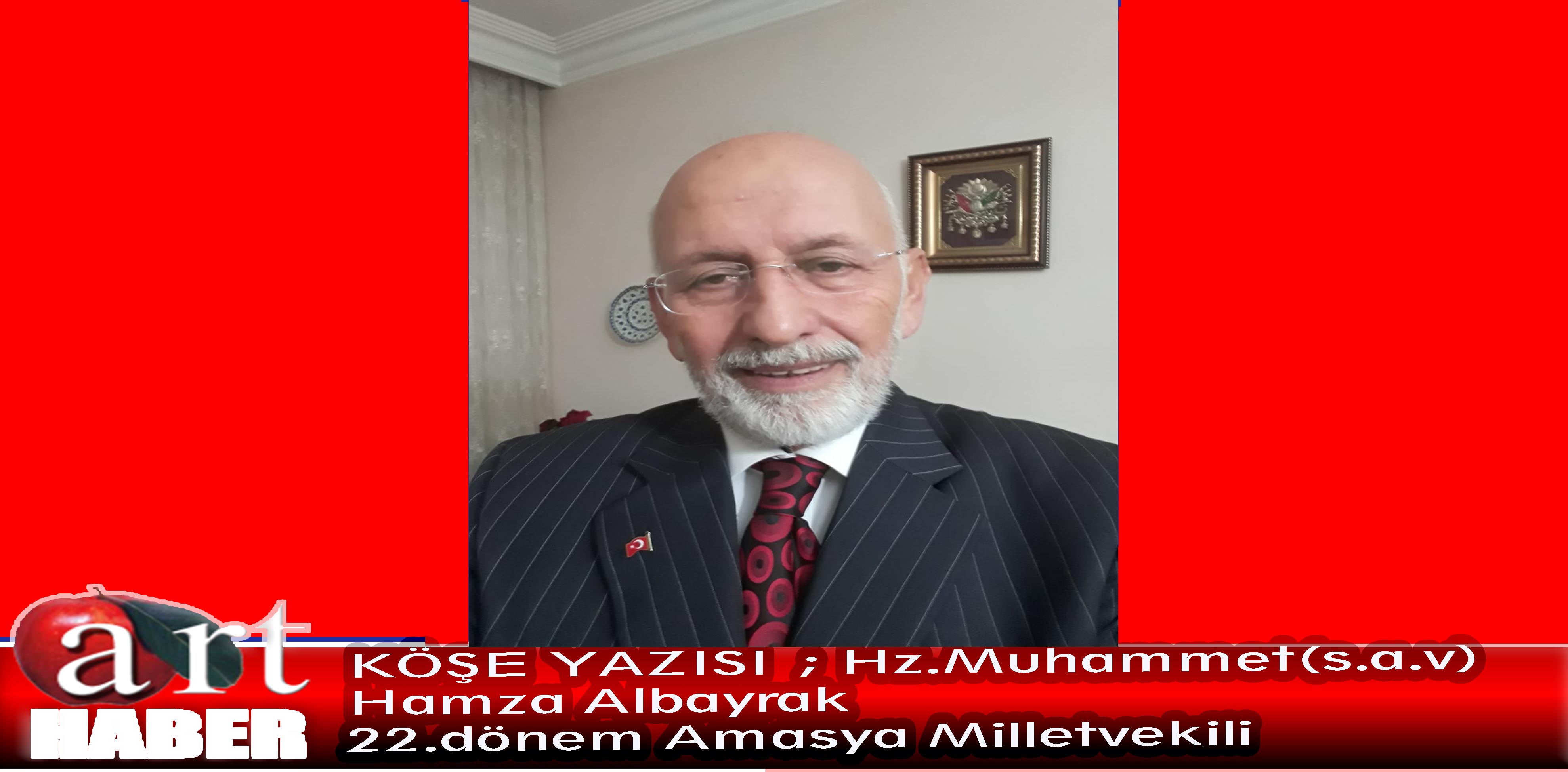 KÖŞE YAZISI Hamza Albayrak  22.dönem Amasya Milletvekili