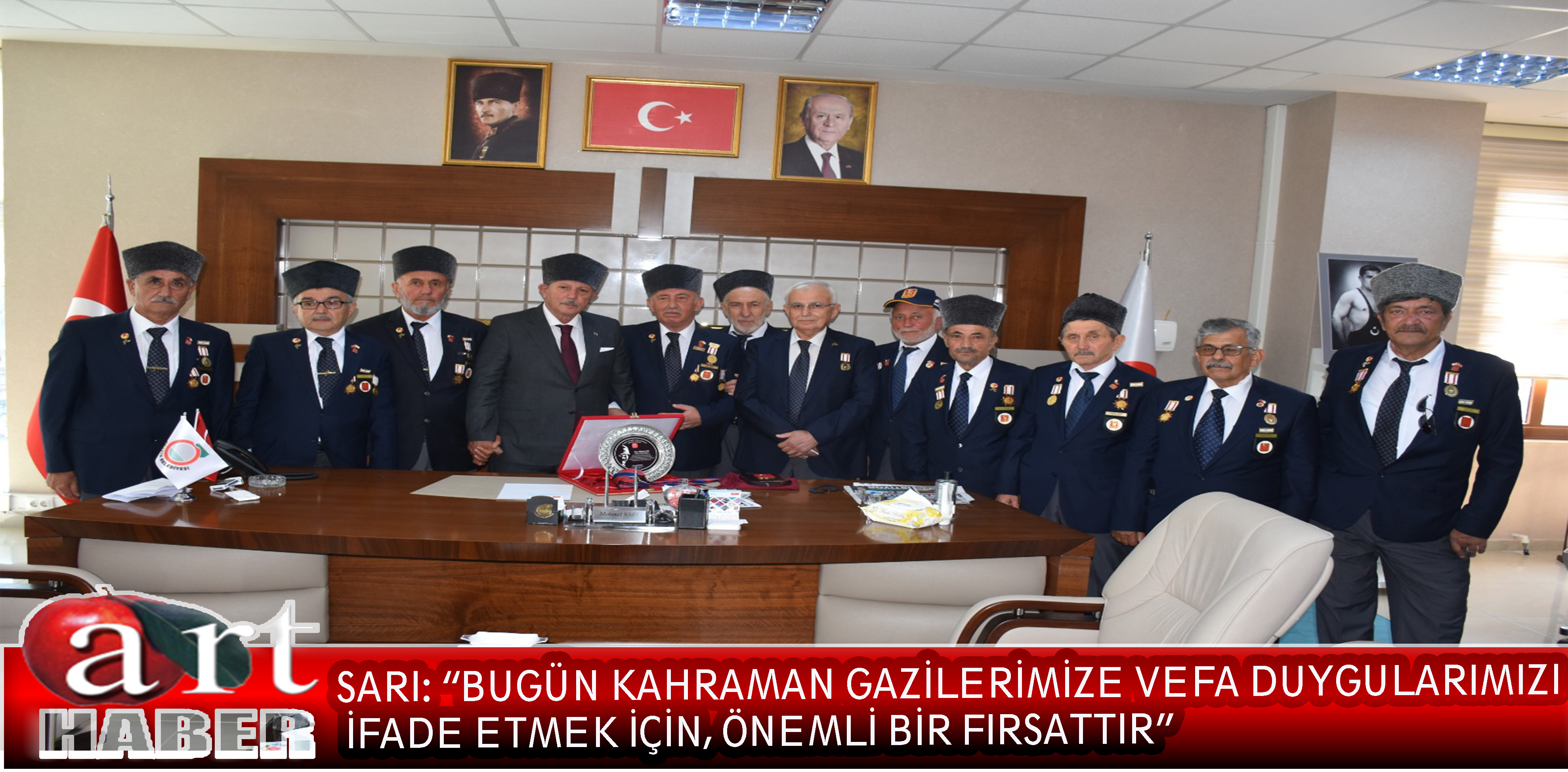 Amasya Belediye Başkanı Mehmet Sarı, 19 Eylül Gaziler Günü nedeniyle bir kutlama mesajı yayımladı.