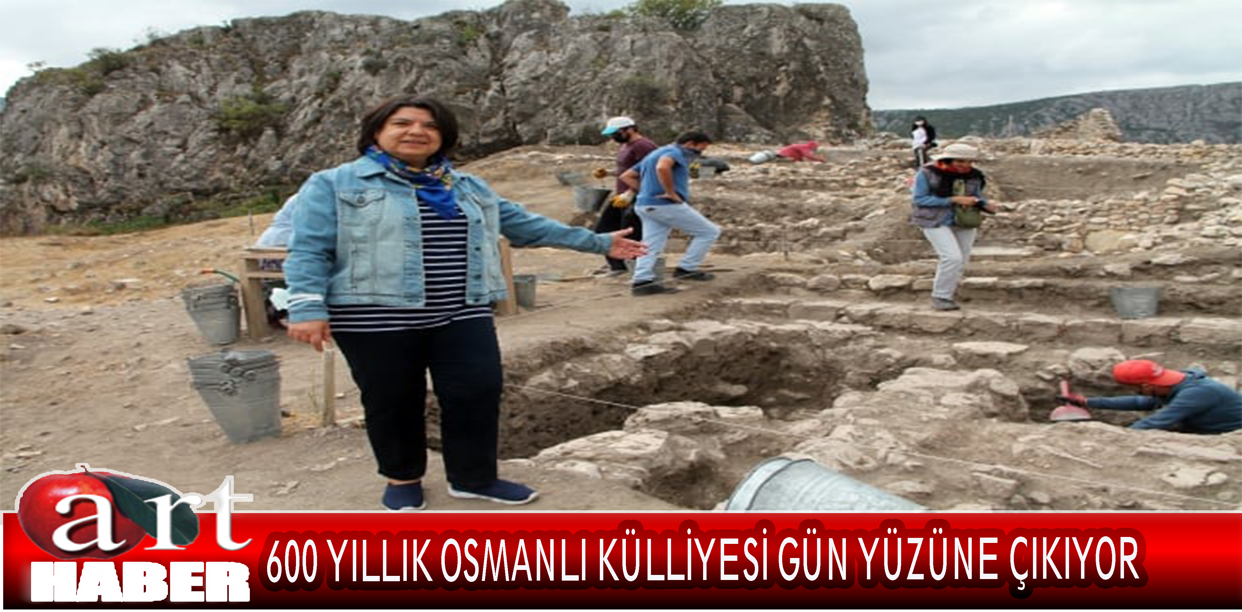 Amasya Harşena Kalesi ve Kızlar Sarayında bu yıl 4 Ağustosta başlayan kazılar sonucu 600 yıllık Osmanlı Külliyesi gün yüzüne çıkarılıyor.