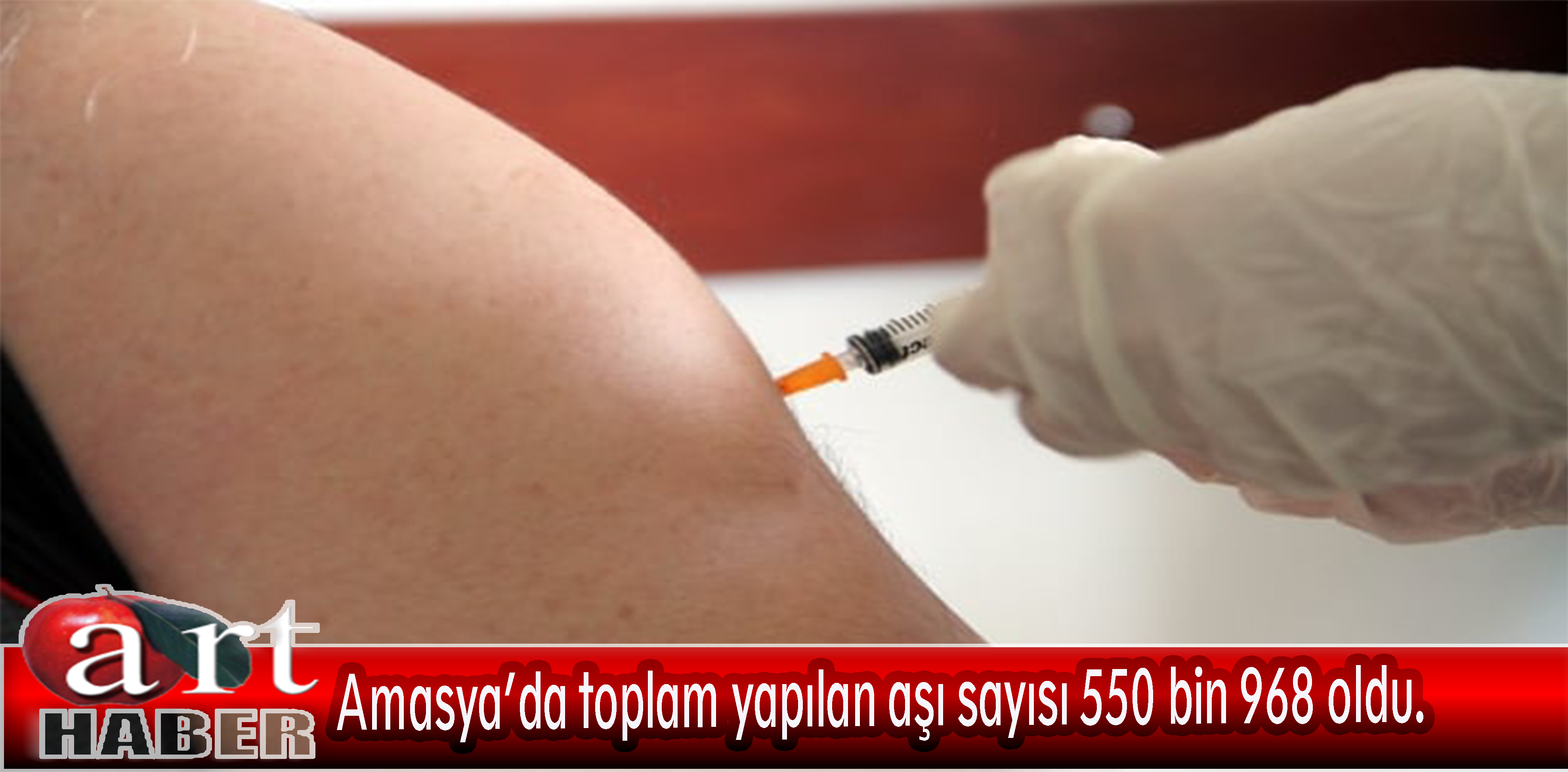 Kovid-19 ile mücadele kapsamında Amasya’da toplam yapılan aşı sayısı 550 bin 968 oldu.