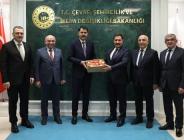 Vali Masatlı ve beraberindeki bürokratlar bakan kurumu ziyaret etti