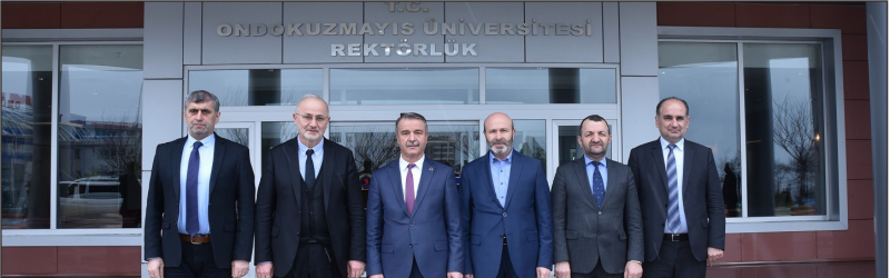 Amasya Üniversitesi Rektörü Elmacı protokol imzaladı