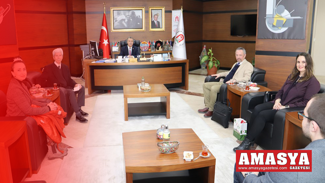 Rektör Elmacı’yı ABD Ankara Büyükelçiliği İngilizce Eğitim Ataşesi ziyaret etti