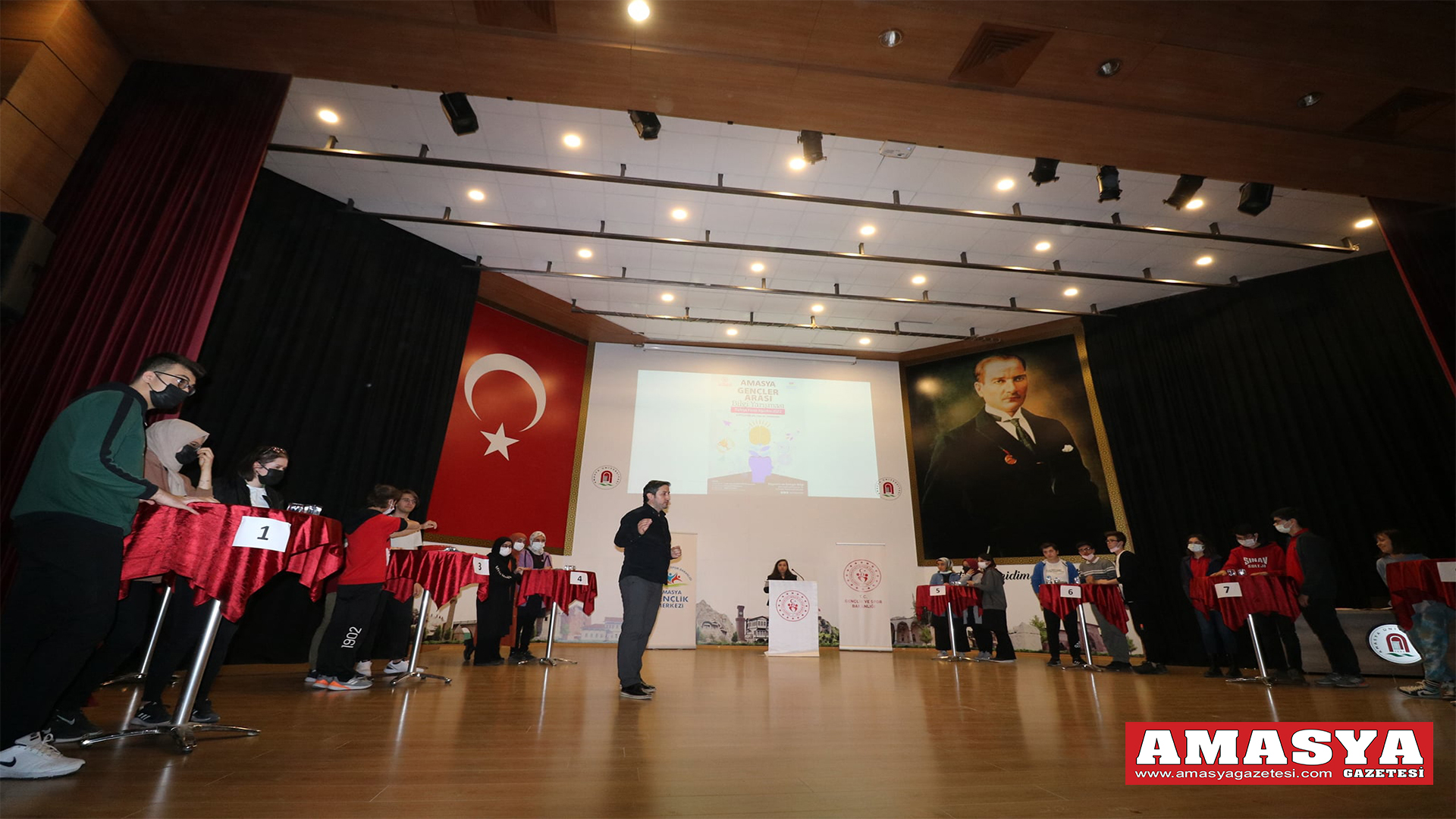 Amasya’da Gençler Arası Bilgi Yarışması düzenlendi