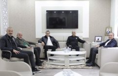 İl Jandarma Komutanı J.Alb. Mehmet Arı, Amasya Ticaret ve Sanayi Odası Yönetim Kurulu Başkanı Murat Kırlangıç’a iade-i ziyarette bulundular.