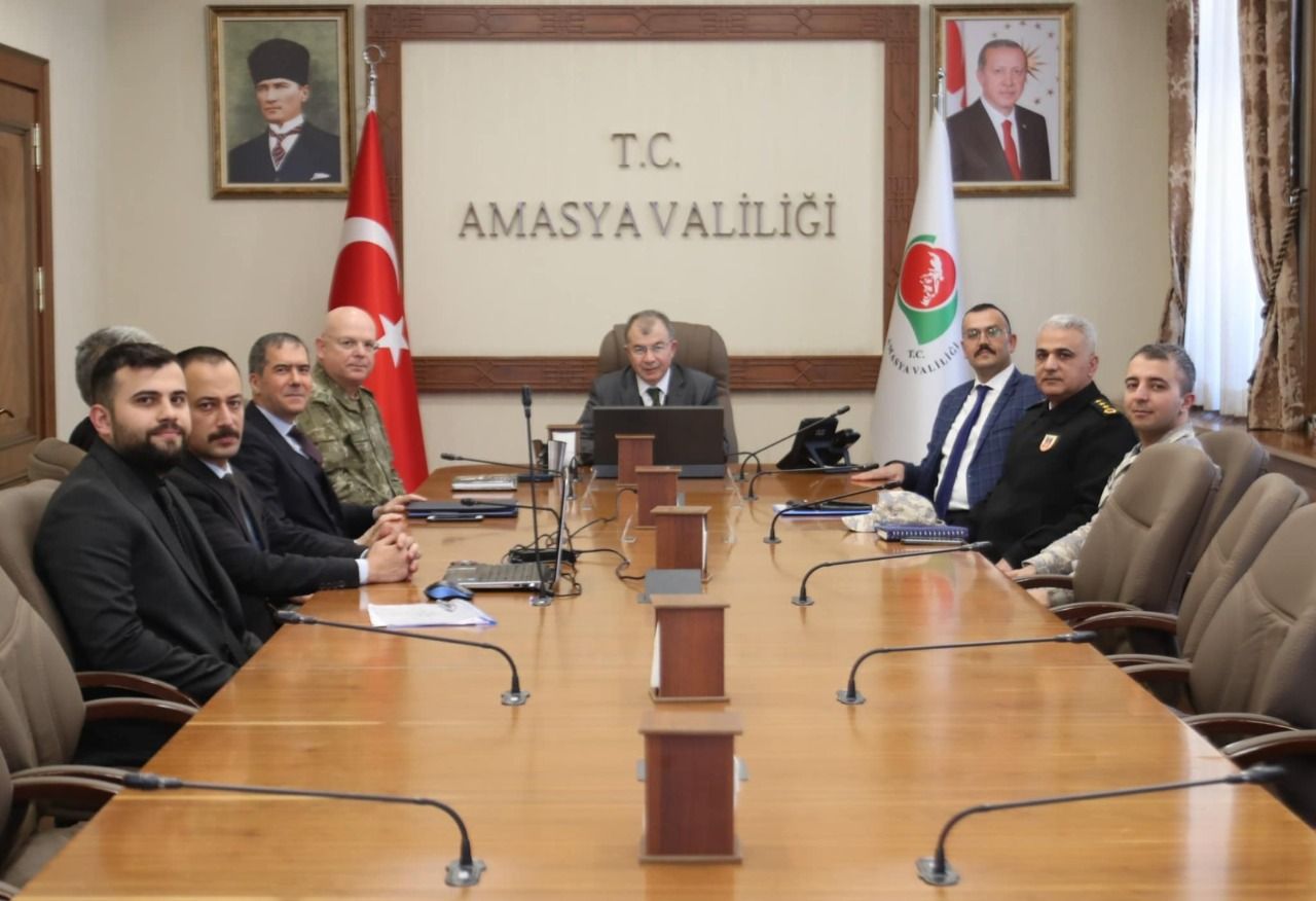 Amasya’da Güvenlik Toplantısı: Yeni Önlemler Alındı