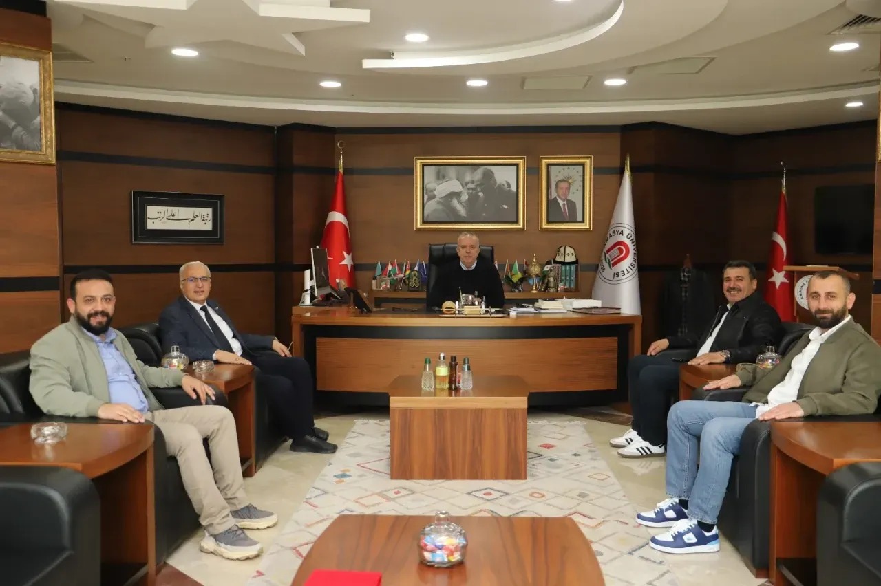 Amasyaspor Yönetiminden  Amasya Üniversitesi’ne Ziyaret