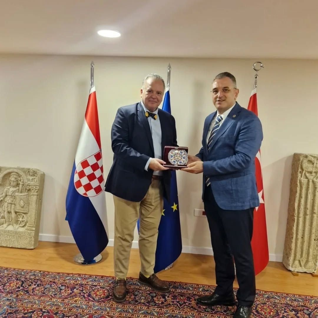 AK Parti Milletvekillerinden Hırvatistan Büyükelçisi’ne Ziyaret